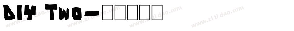 DIY Two字体转换